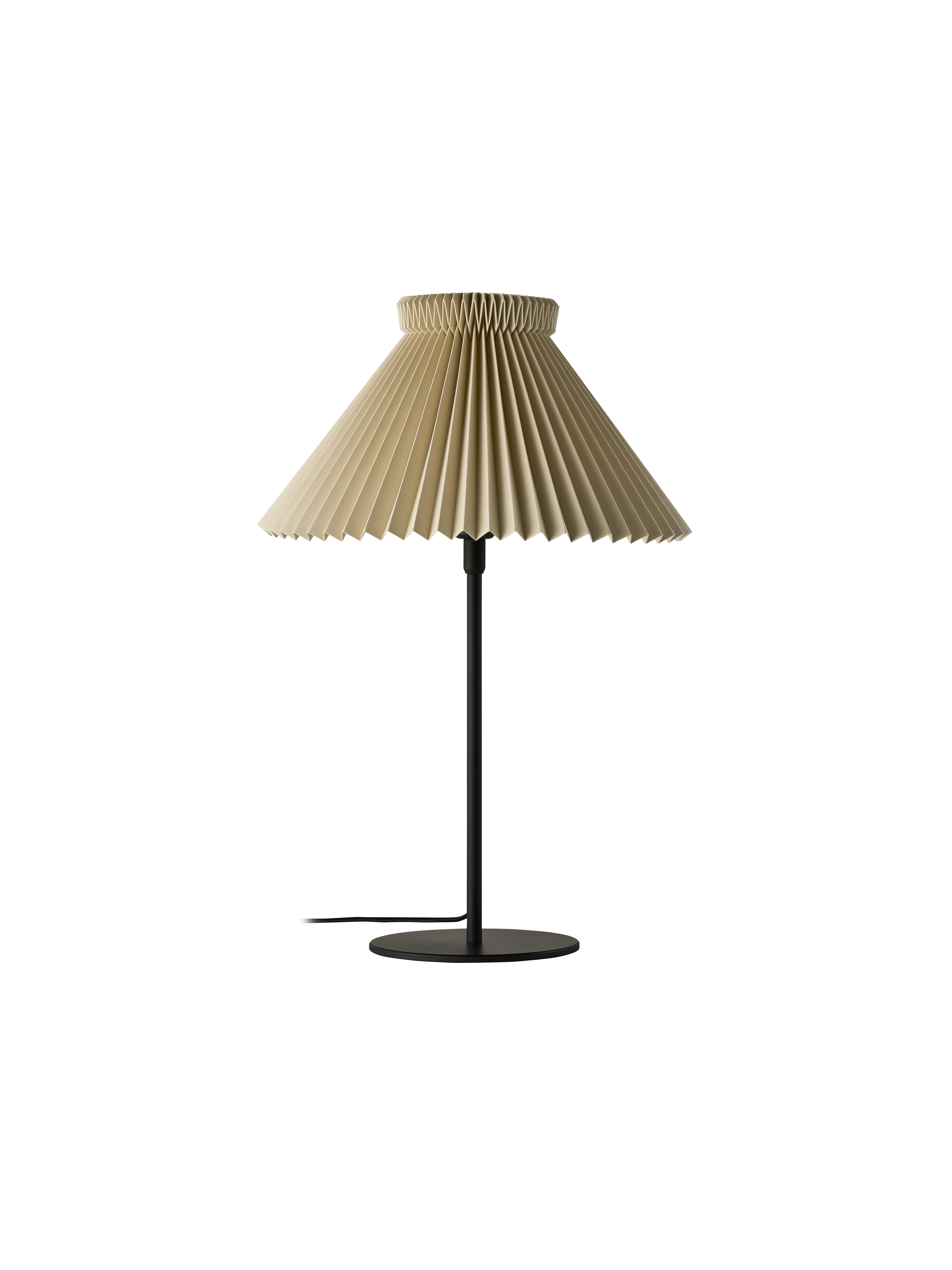 LE KLINT Model 334 Bordlampe 1-19 Buttermilk m. Papirskærm