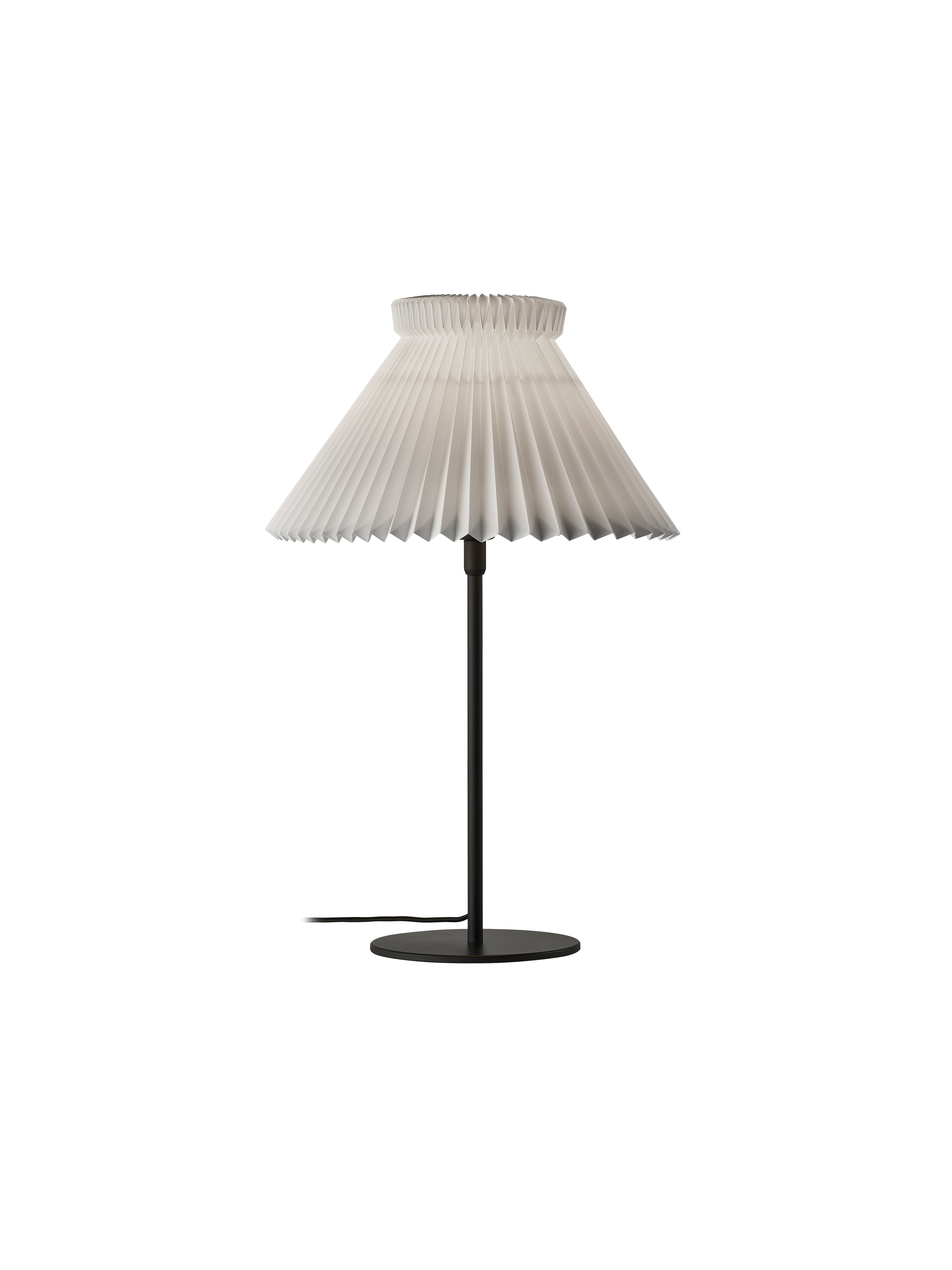 LE KLINT Model 334 Bordlampe 1-19 Hvid m. Standardskærm