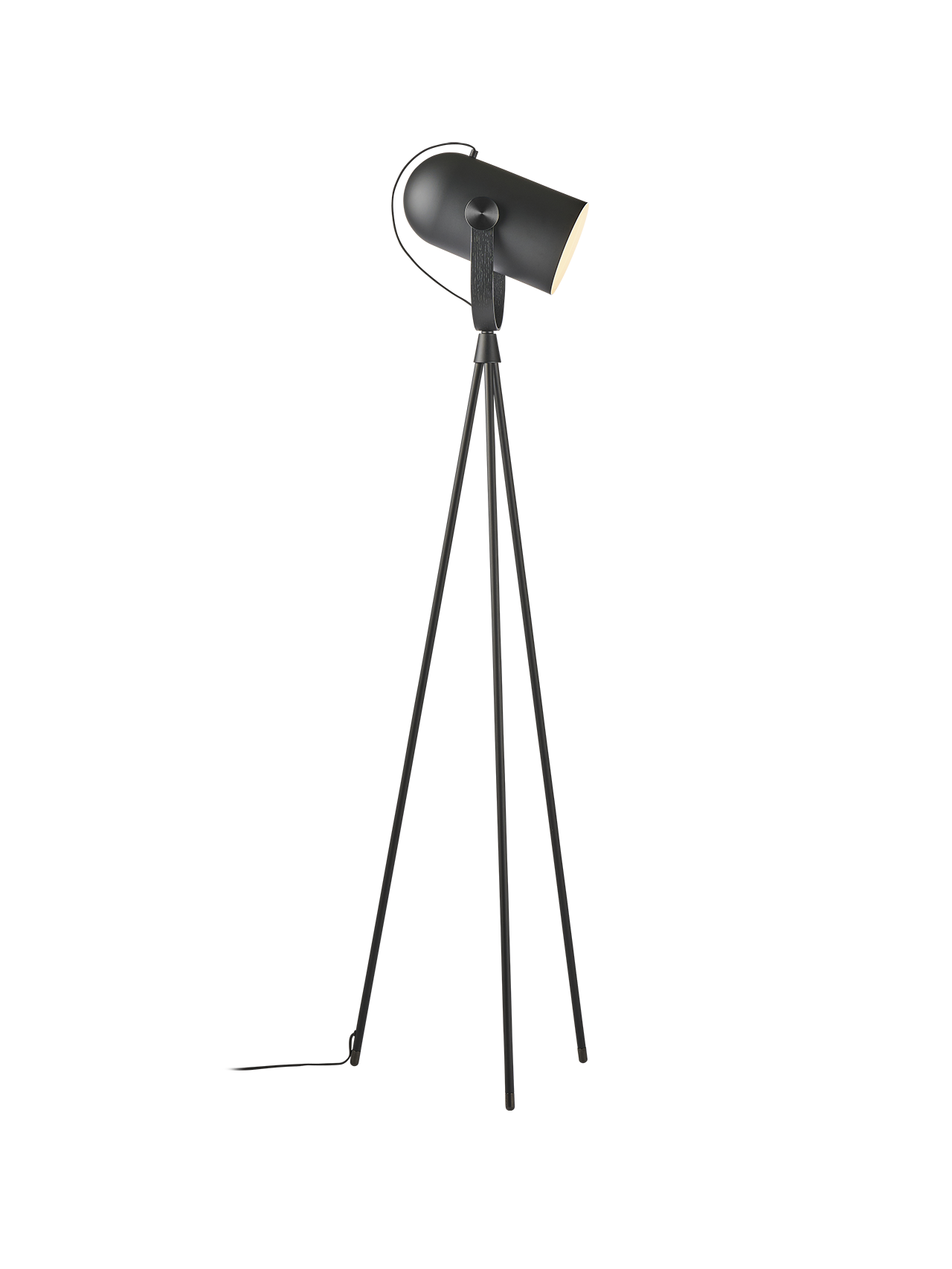 LE KLINT Carronade II Model 362 Sort Eg Gulvlampe