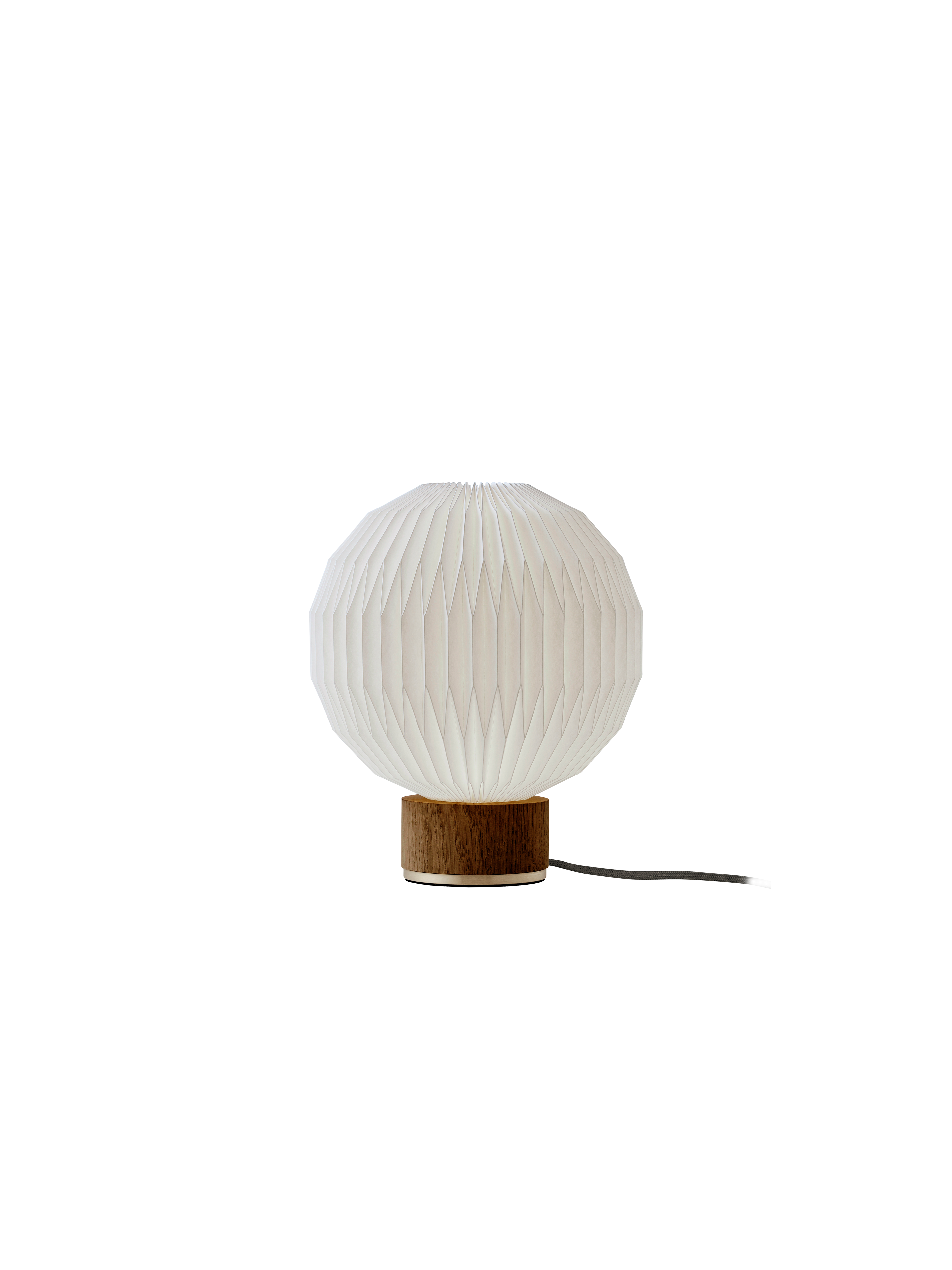 LE KLINT Model 375 x-small bordlampe i røget eg m. plastskærm