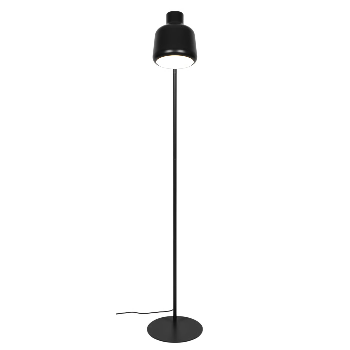 Zoomet helt ind på den elegante designet Louella Gulvlampe i Sort