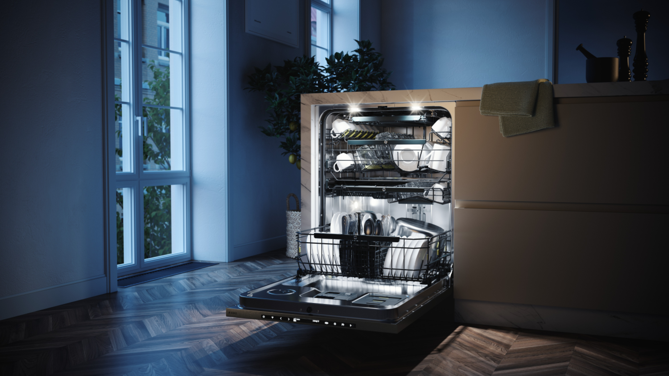 Asko DFI544DXXL Opvaskemaskine til indbygning