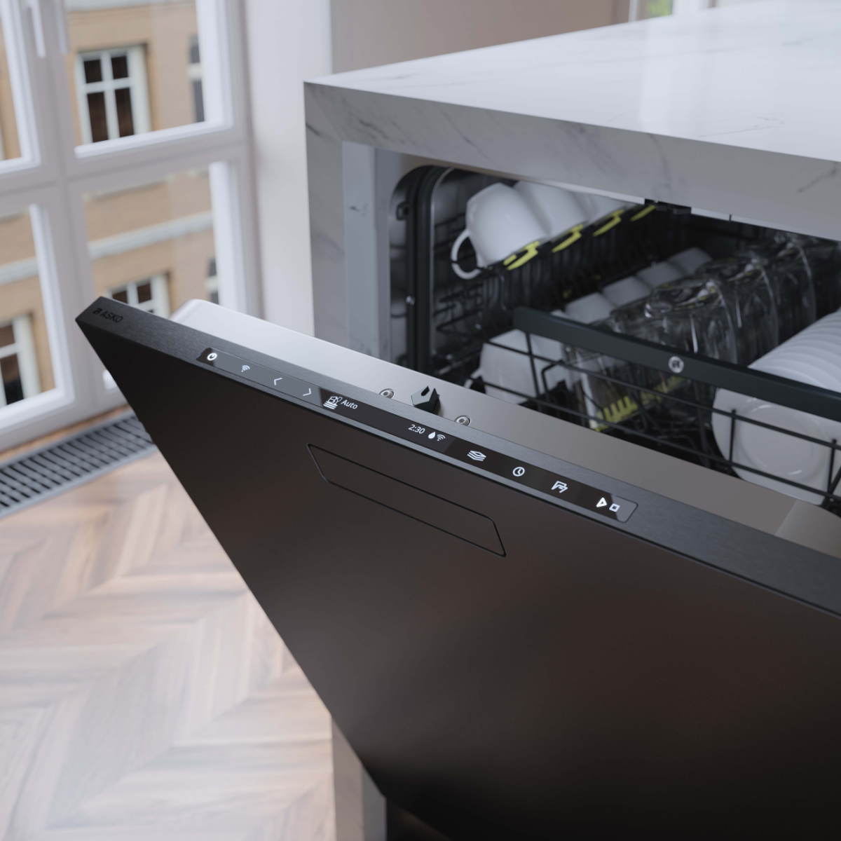 Asko DBI745MIQ.BS Opvaskemaskine til indbygning