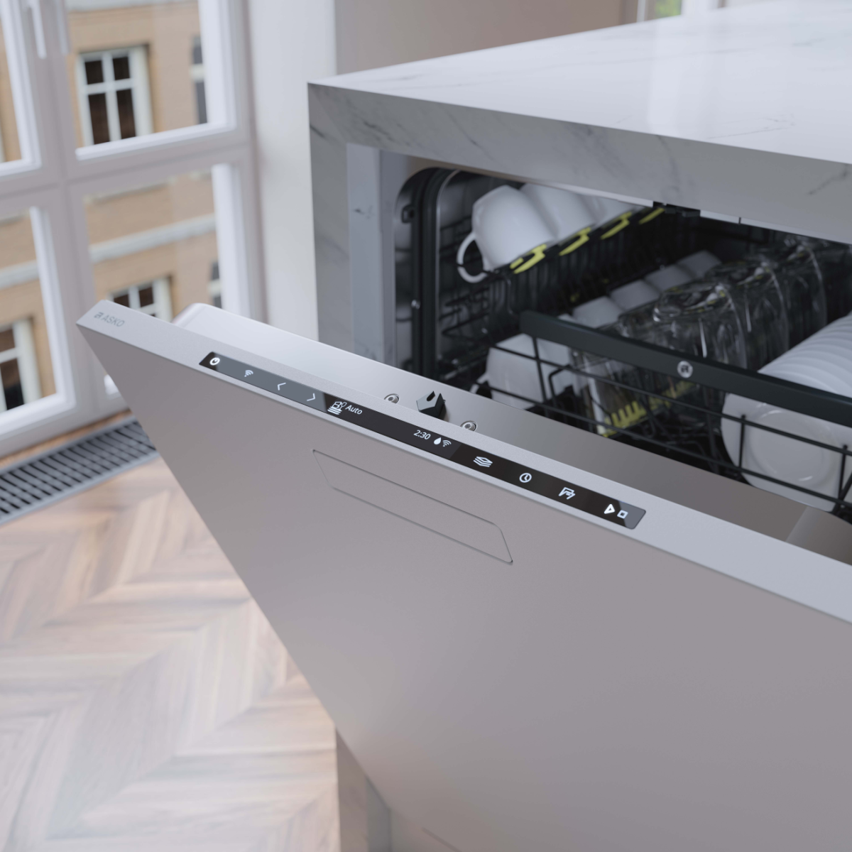 Asko DBI745MIQ.W Opvaskemaskine til indbygning