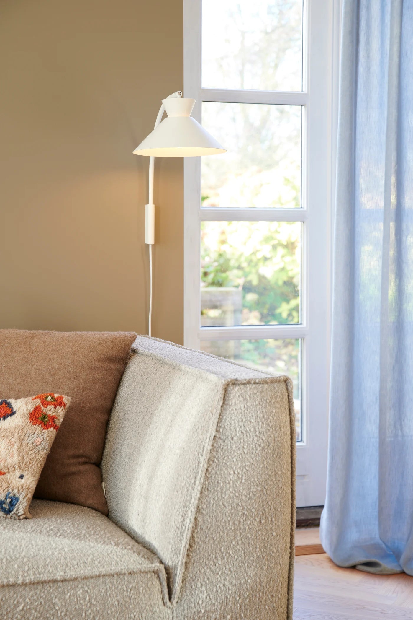 Dial Væglampe E27 IP20, Hvid - Nordlux