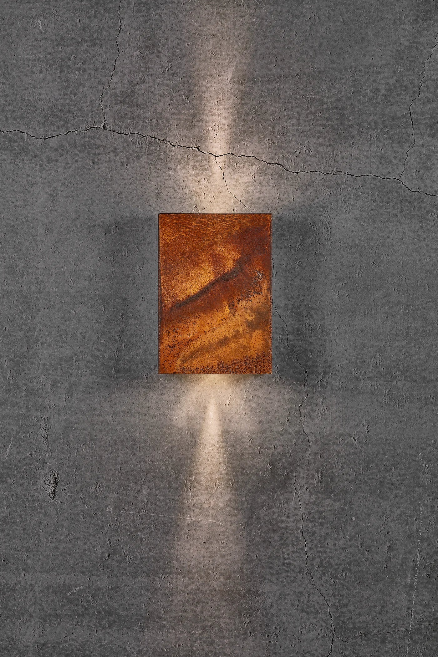 Fold 15 Væglampe LED IP54, Corten - Nordlux