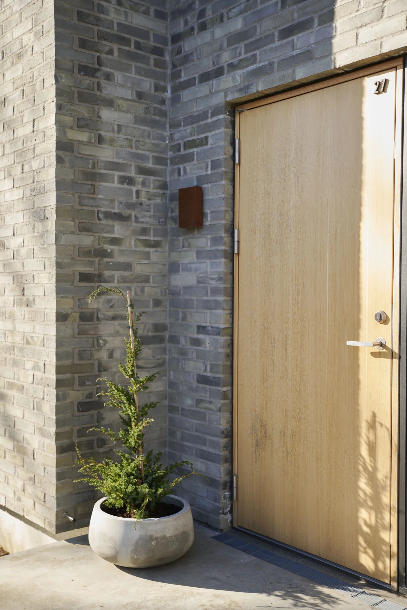 Fold 15 Væglampe LED IP54, Corten - Nordlux