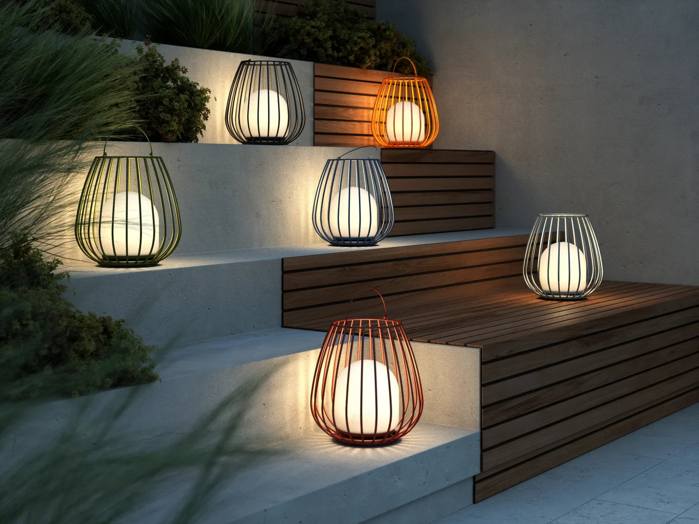 Jim To-Go Batterilampe LED IP54, Orange - Nordlux