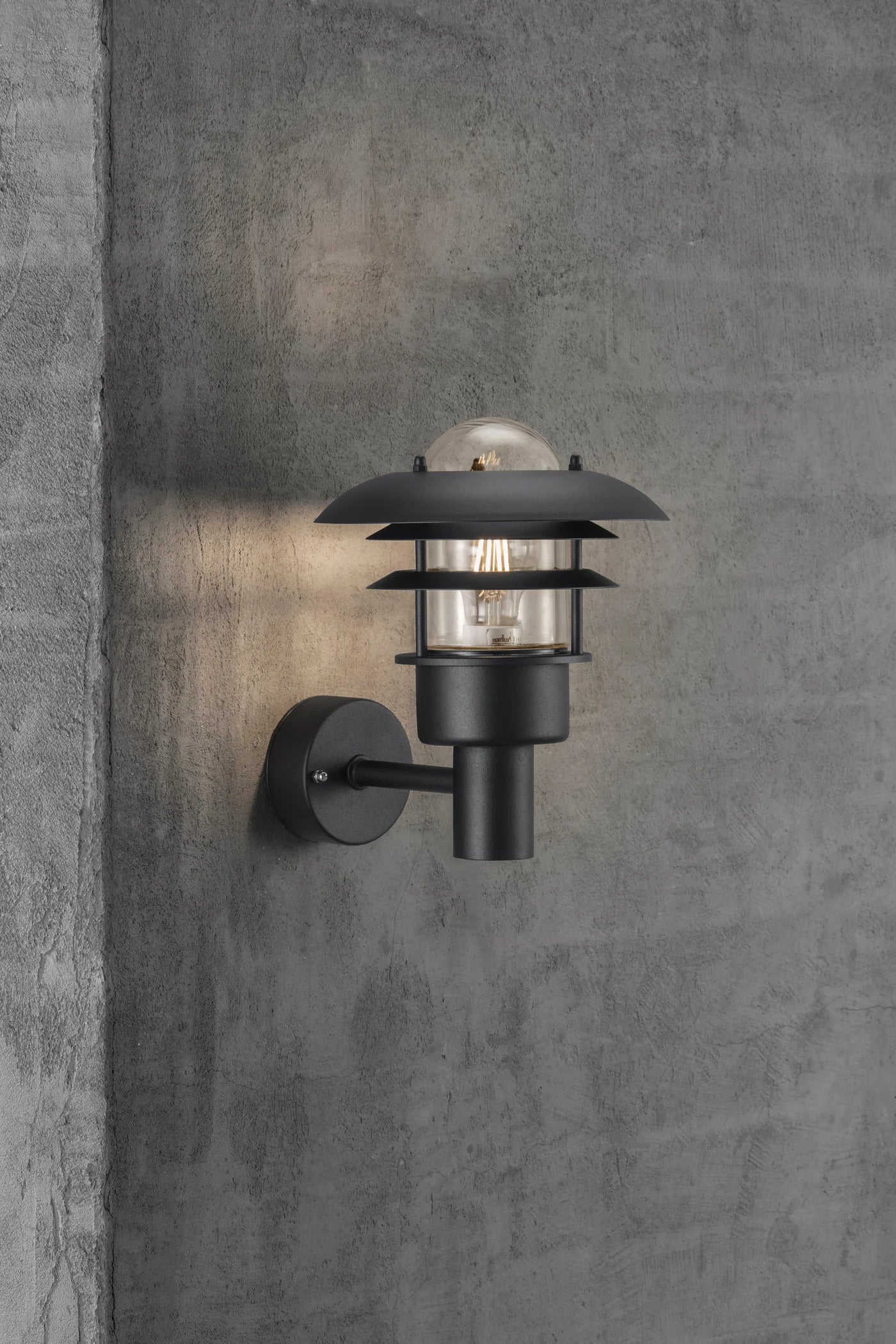 Nordlux Lønstrup - Udendørslampe Sort