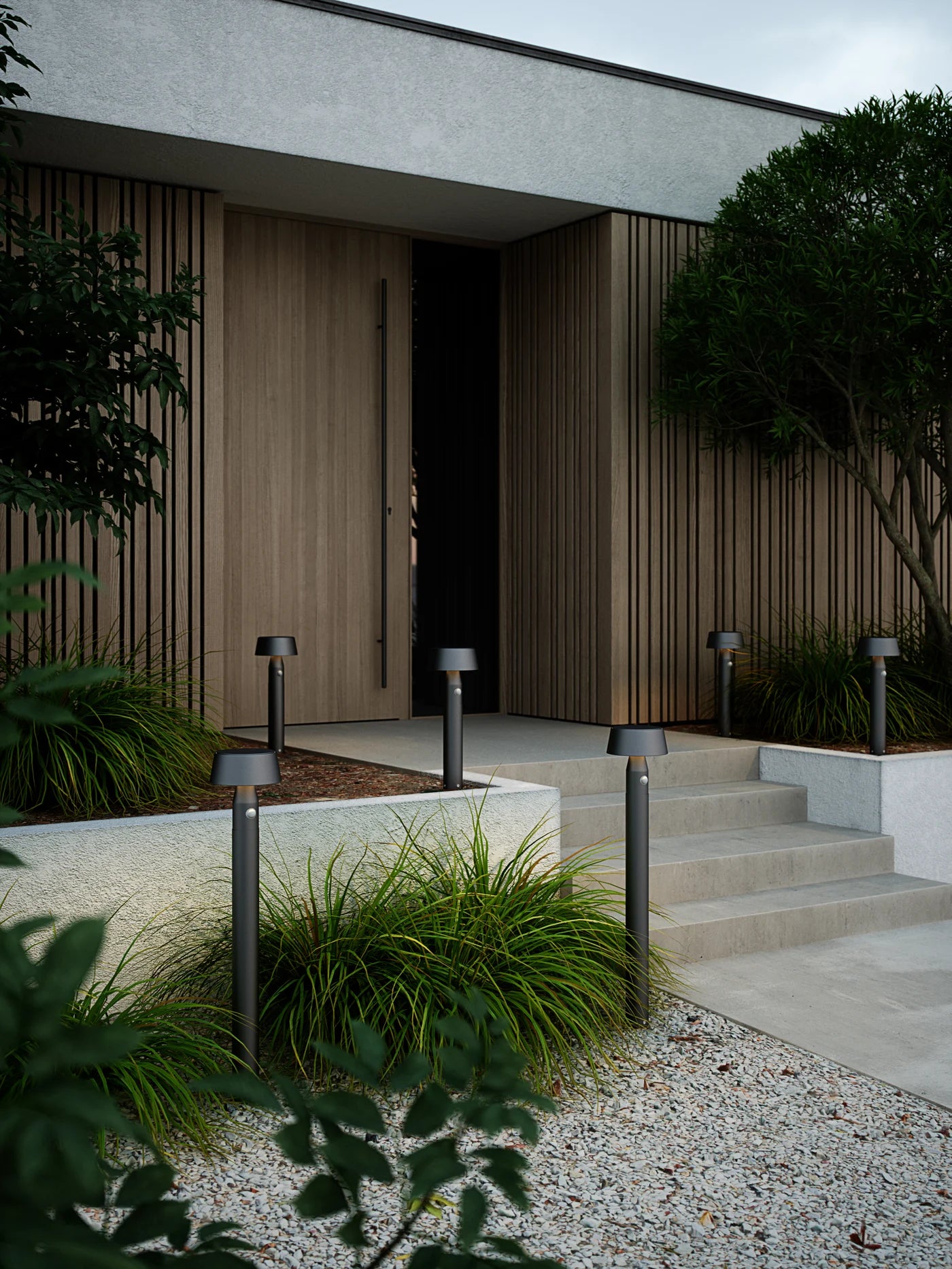 Nama 50 IP54 Havelampe, Sort - Nordlux