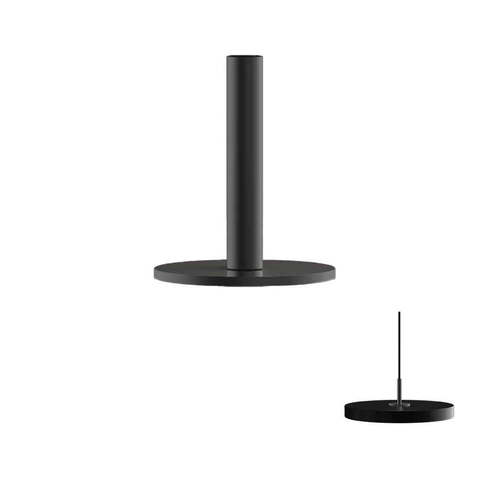 Asteria Mini pendel sort top cover billede 2