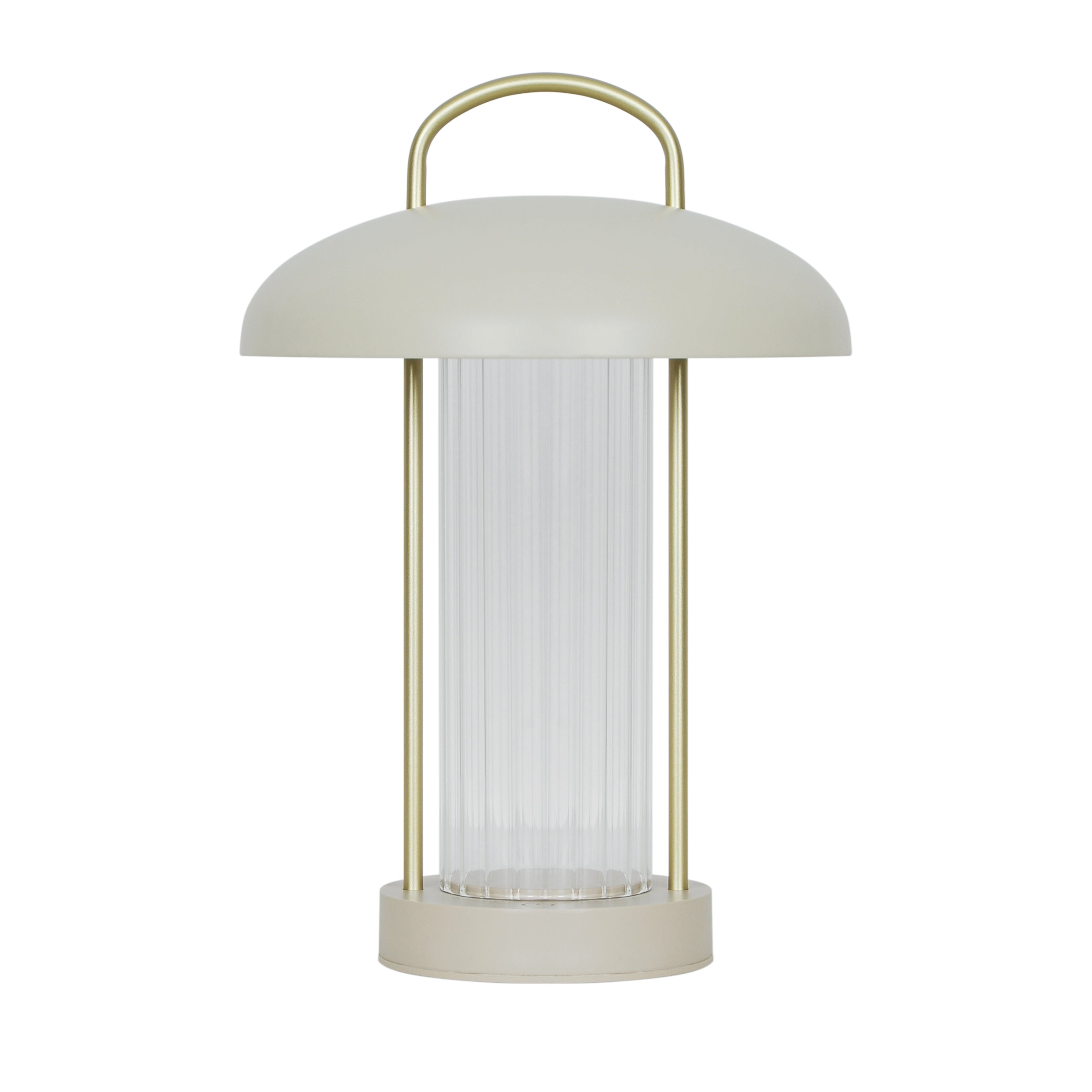 Helt tæt på Nordlux Mirano Portable Table Lamp i Beige