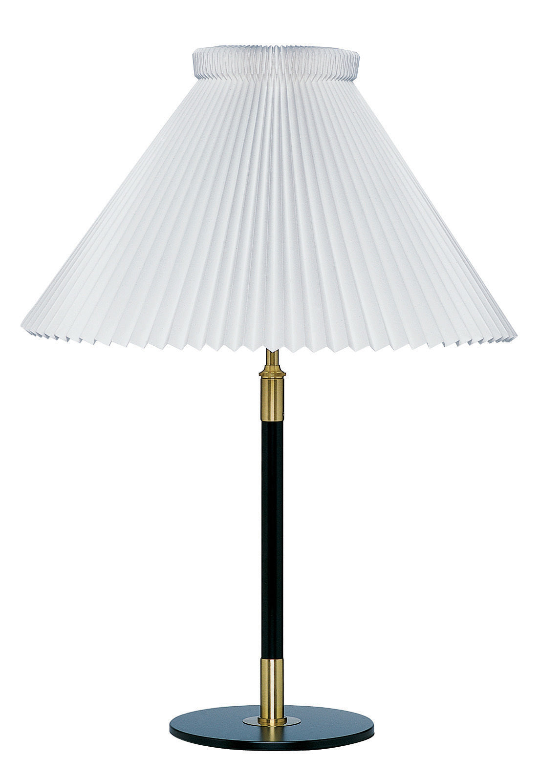 LE KLINT Model 352 Sort/Messing Bordlampe m. Plastskærm