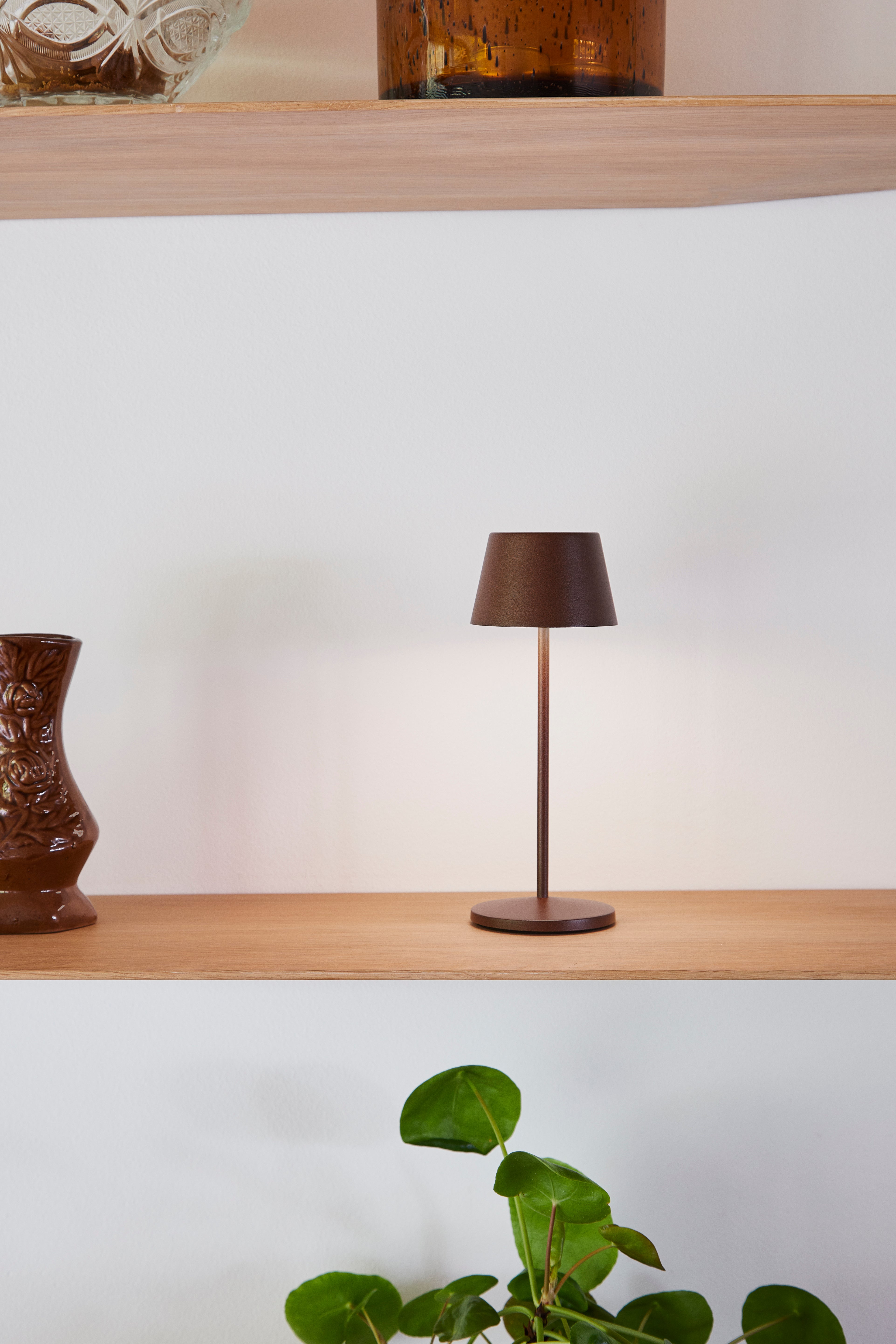 LOOM Design Modi Micro corten LED bordlampe