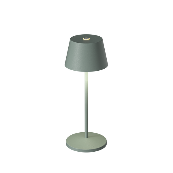 LOOM Design Modi Micro grøngrå LED bordlampe