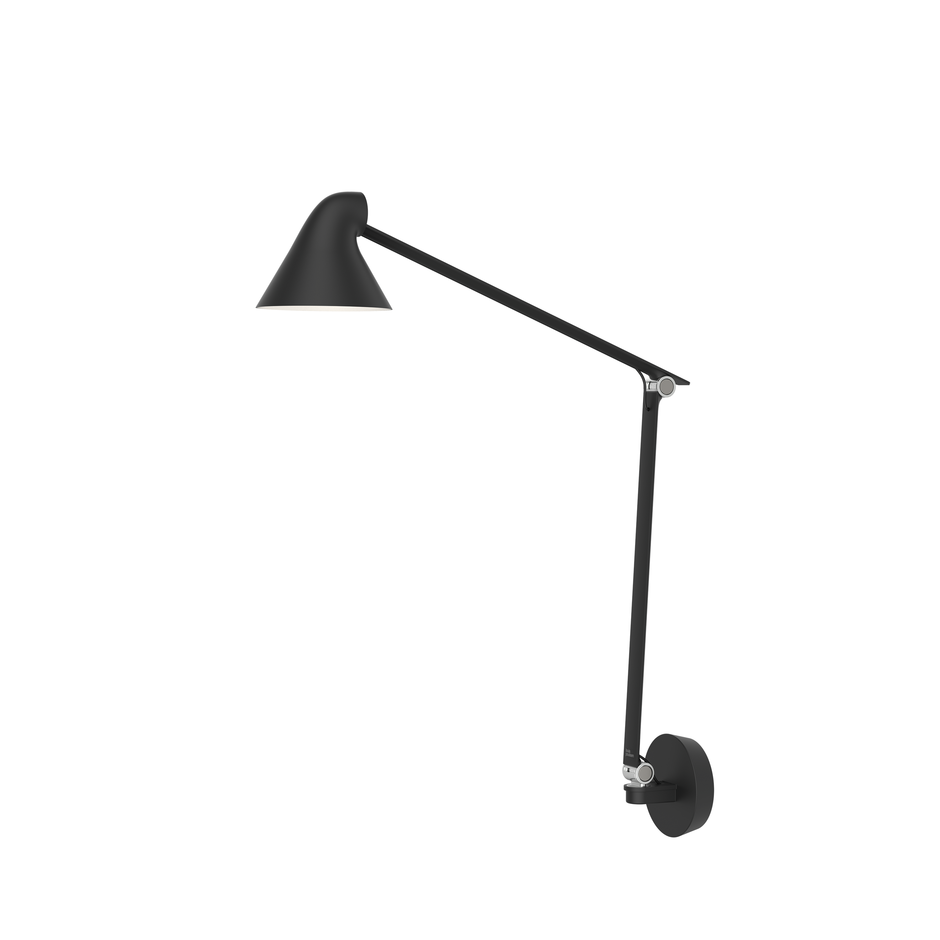 Louis Poulsen væglampe i sort