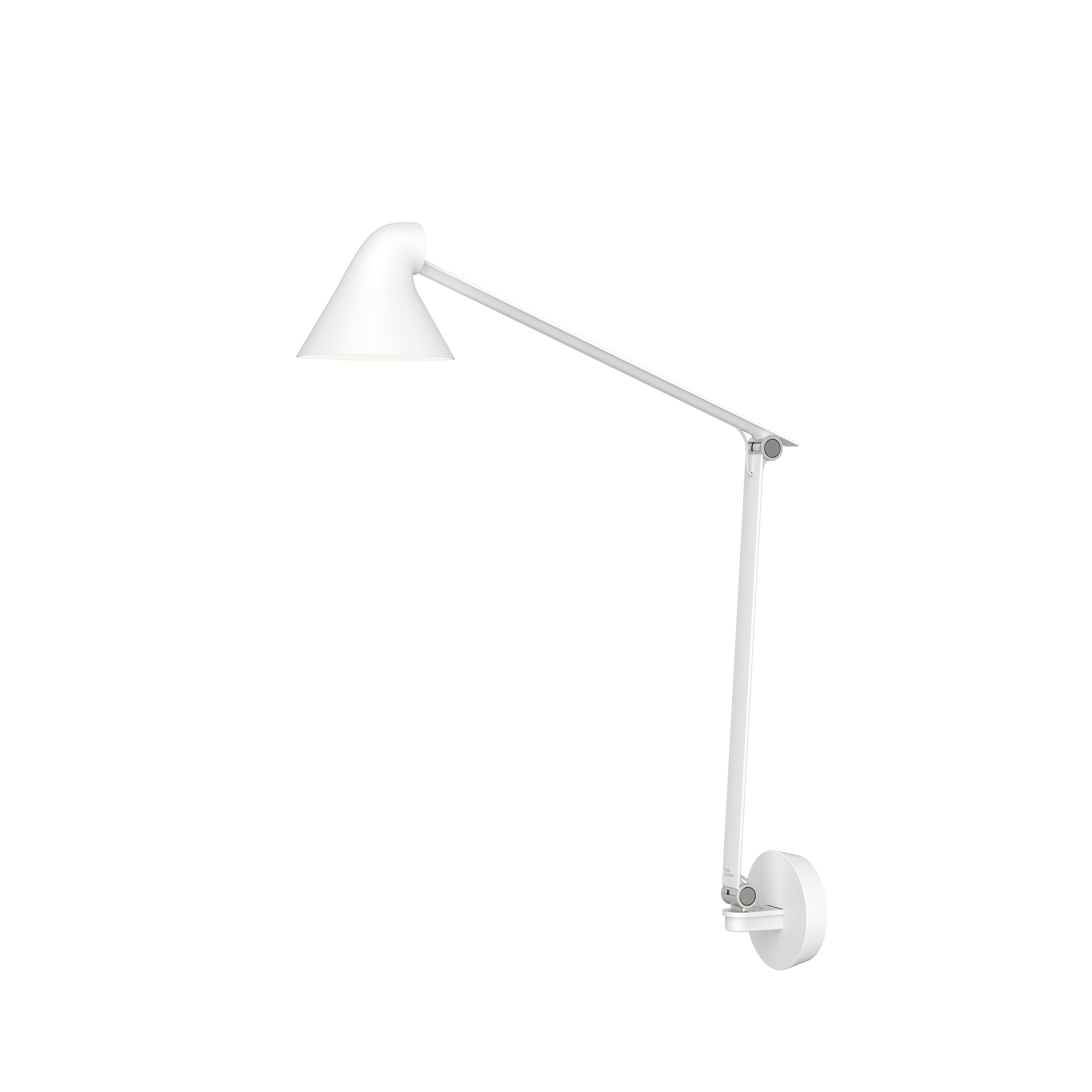 Louis Poulsen væglampe i hvid