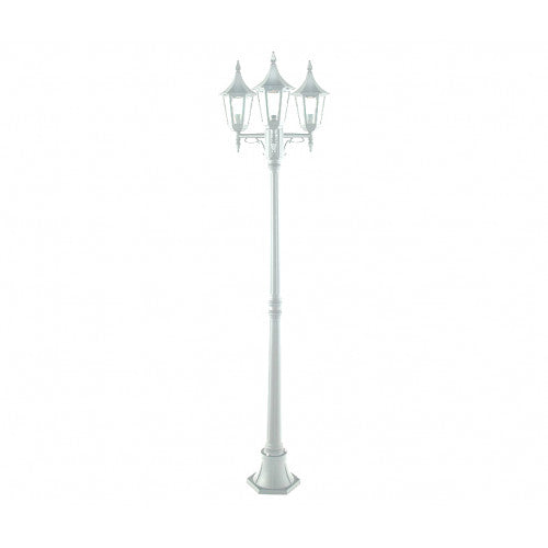Norlys Rimini Hvid, E27 IP54 3 x 46w - Udendørslampe