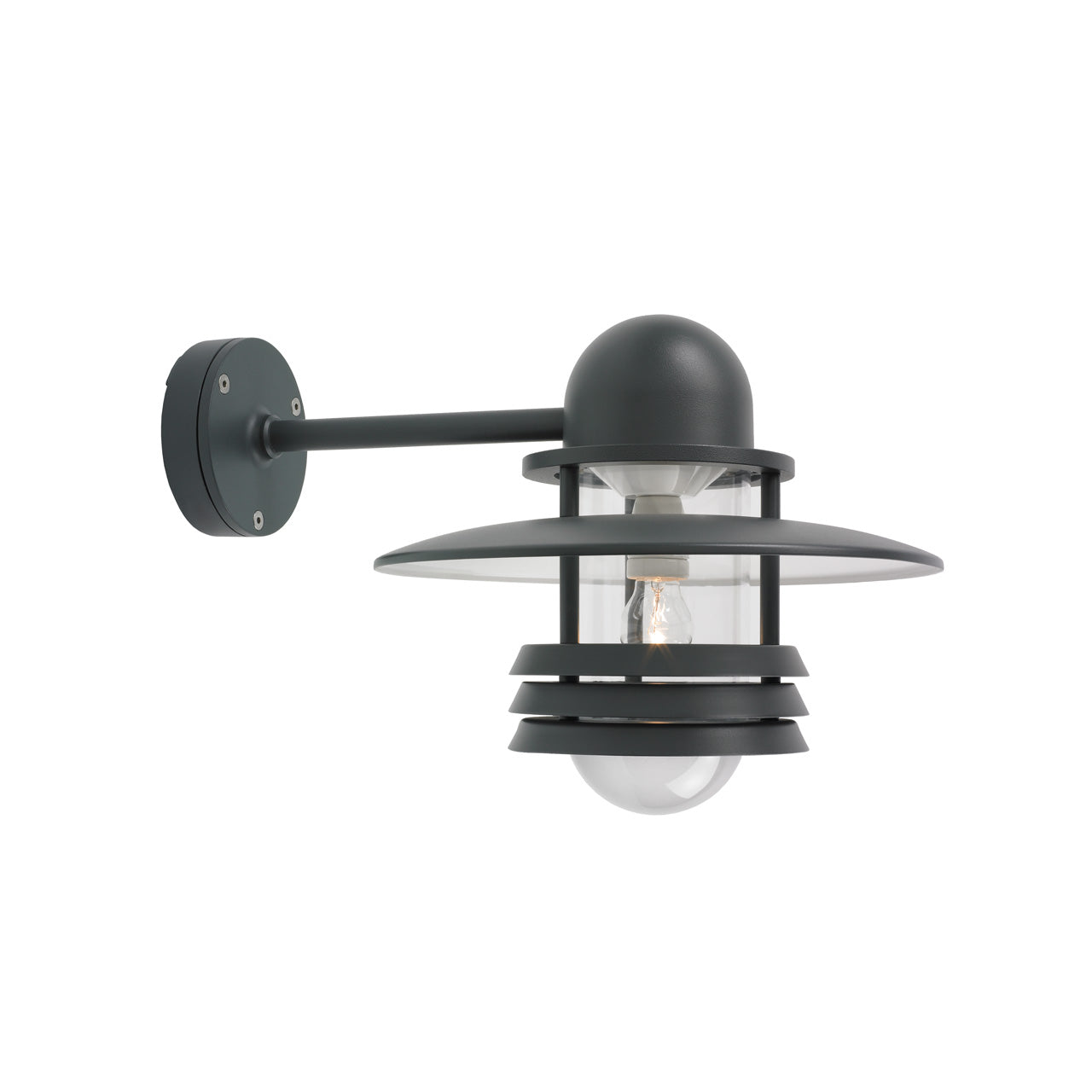 Norlys Helsinki grafit, E27 IP54 77W - Udendørslampe