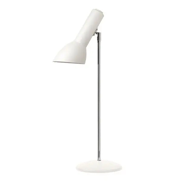 Oblique Hvid/Krom - Bordlampe