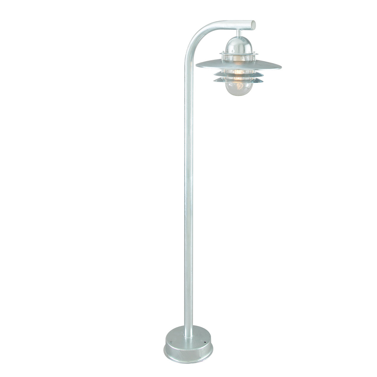 Norlys Oslo galvaniseret stål, E27 IP54 75W - Udendørslampe