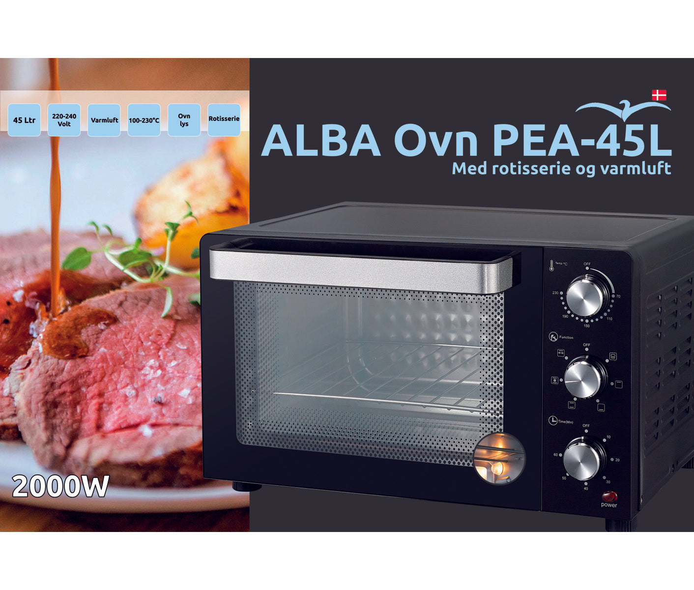 Albaline PEA-45L Miniovn