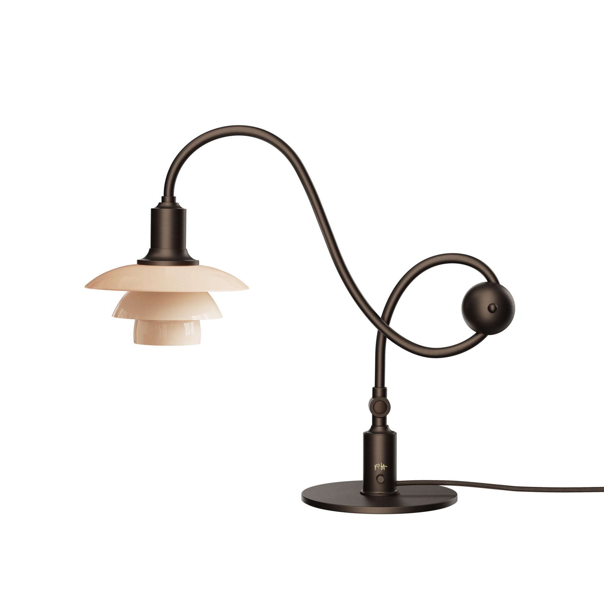 PH 1/1 Piano Dusty Terracotta bordlampe