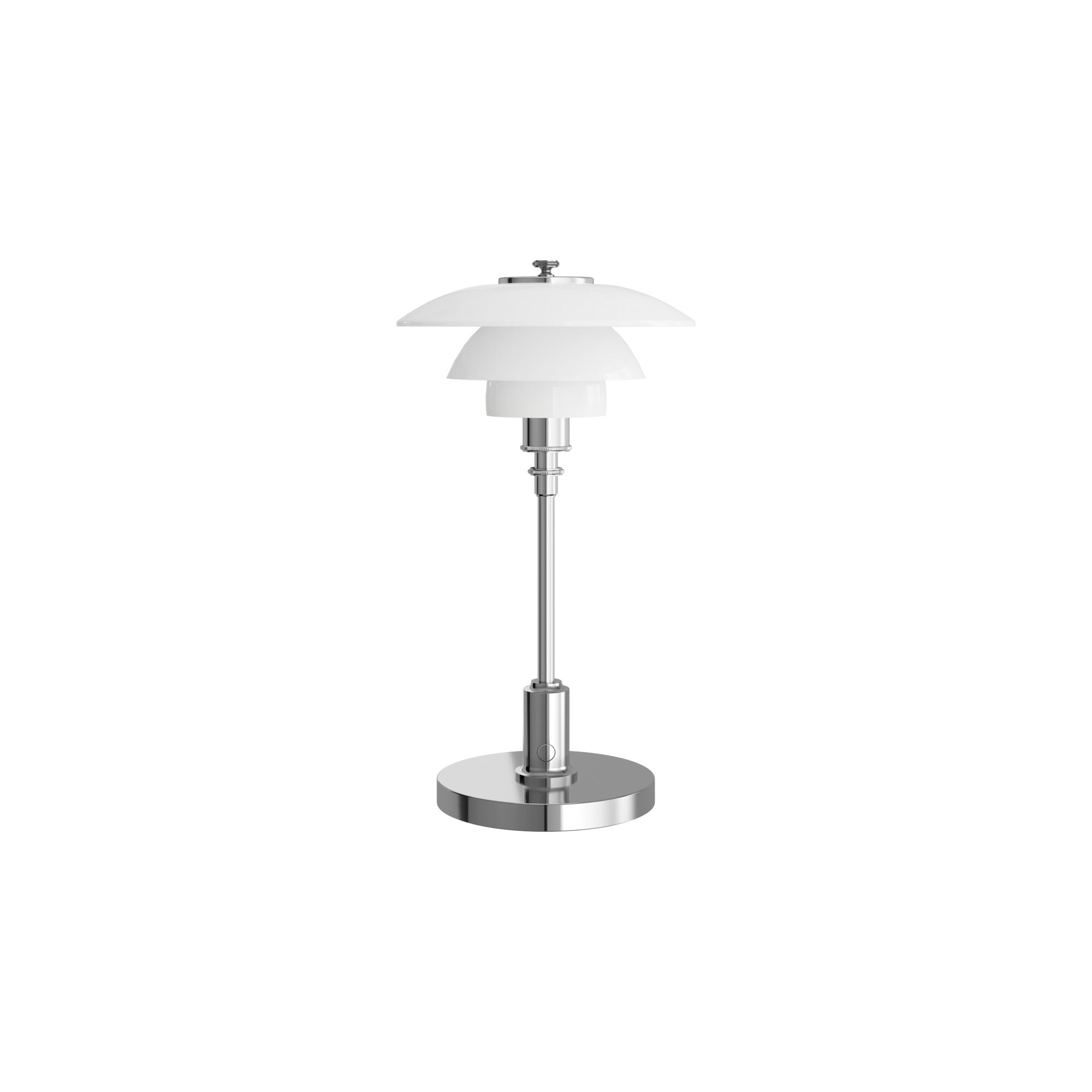 PH 1/1 Portable Lampe High Lustre Chrome Plated