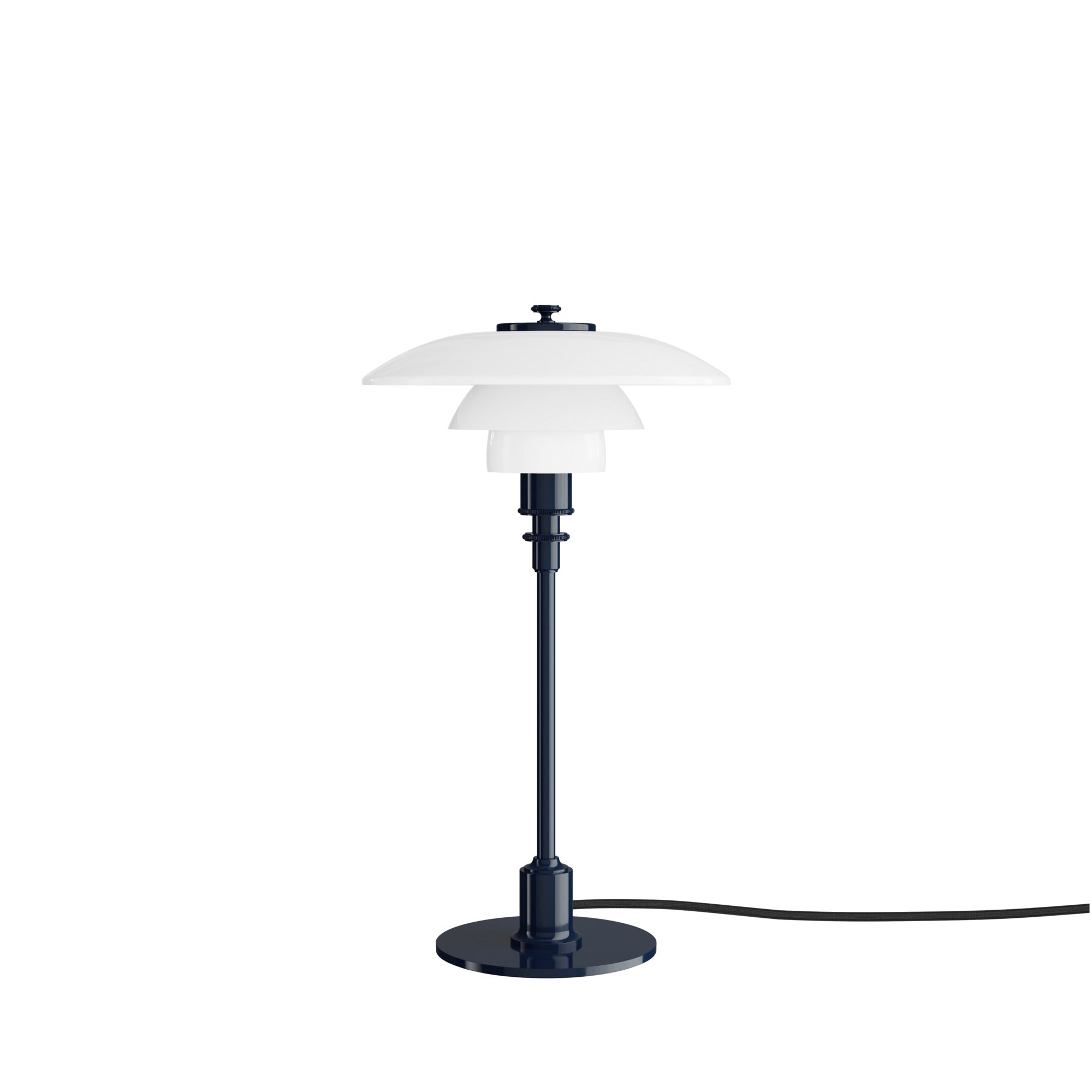 PH 2/1 Glossy Deep Blue bordlampe