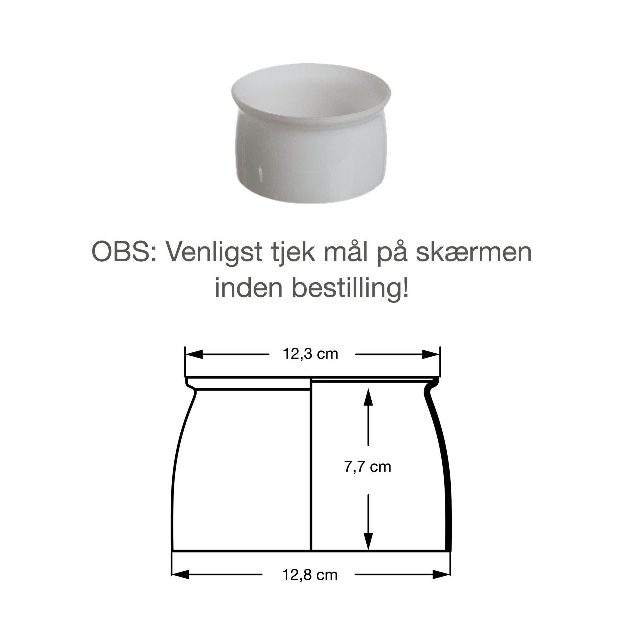 Glas Underskærm til PH 4½-4