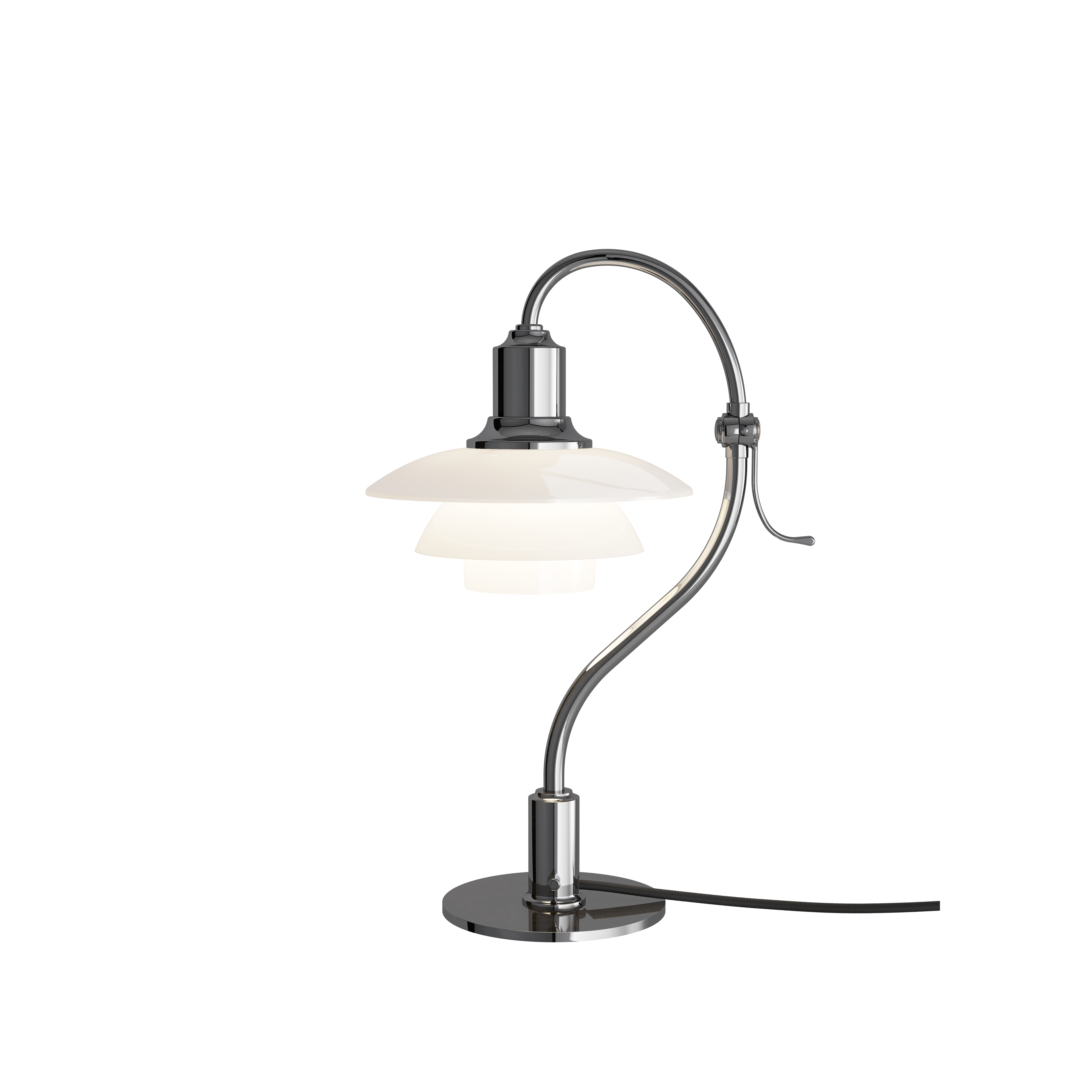 PH 2/2 Question Mark krom bordlampe