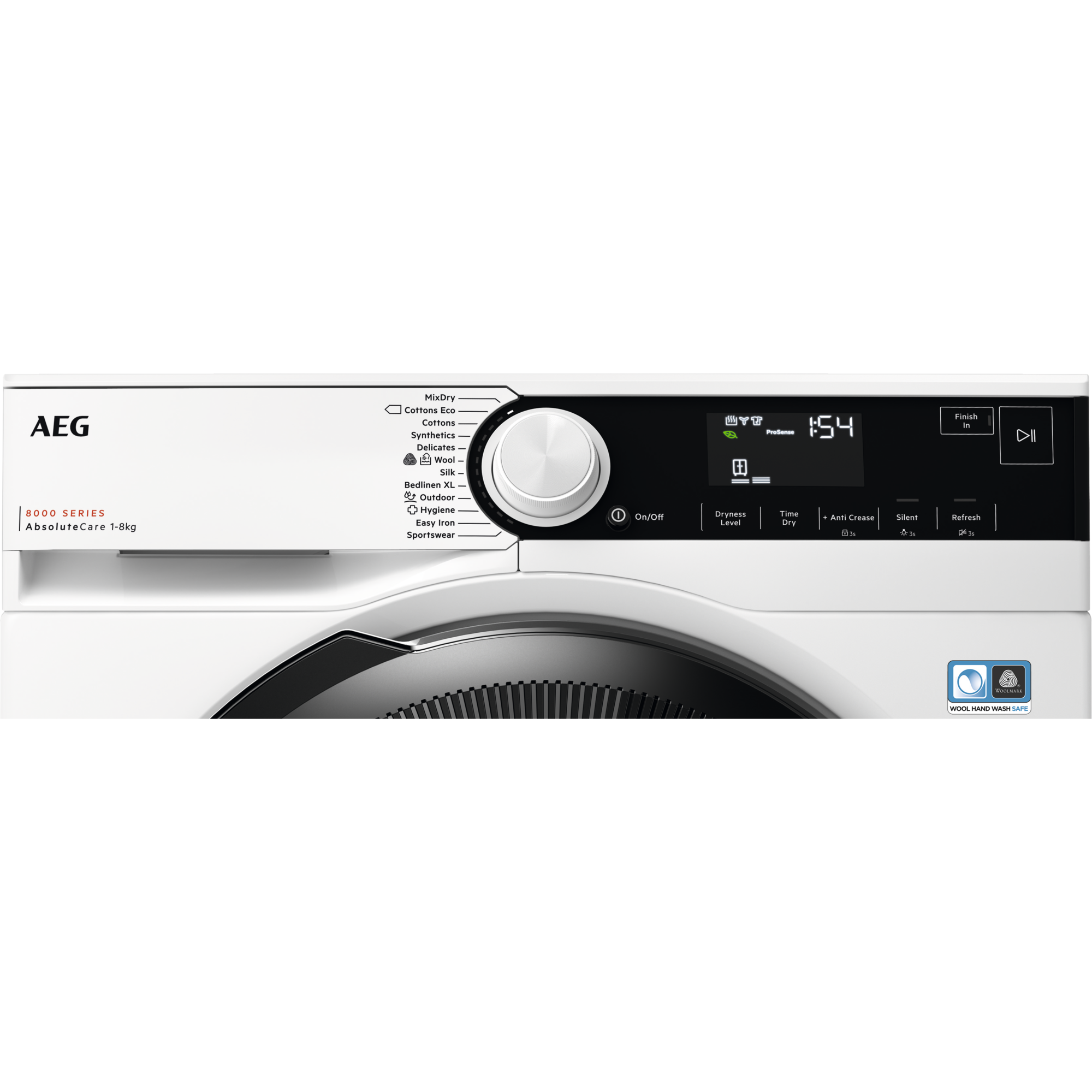 AEG BEDST I TEST VARMEPUMPE TØRRETUMBLER