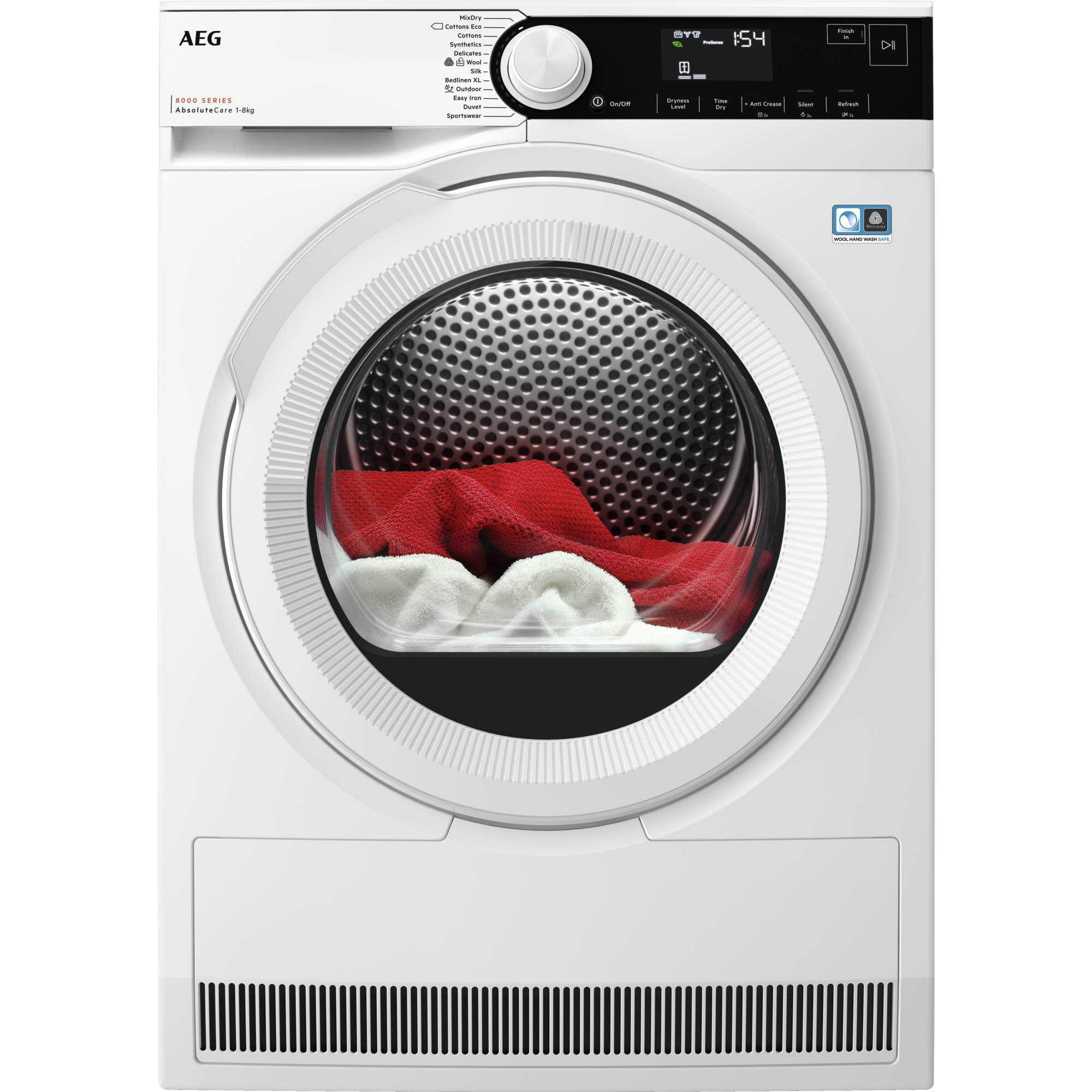 AEG TR832J84F tørretumbler med varmepumpe