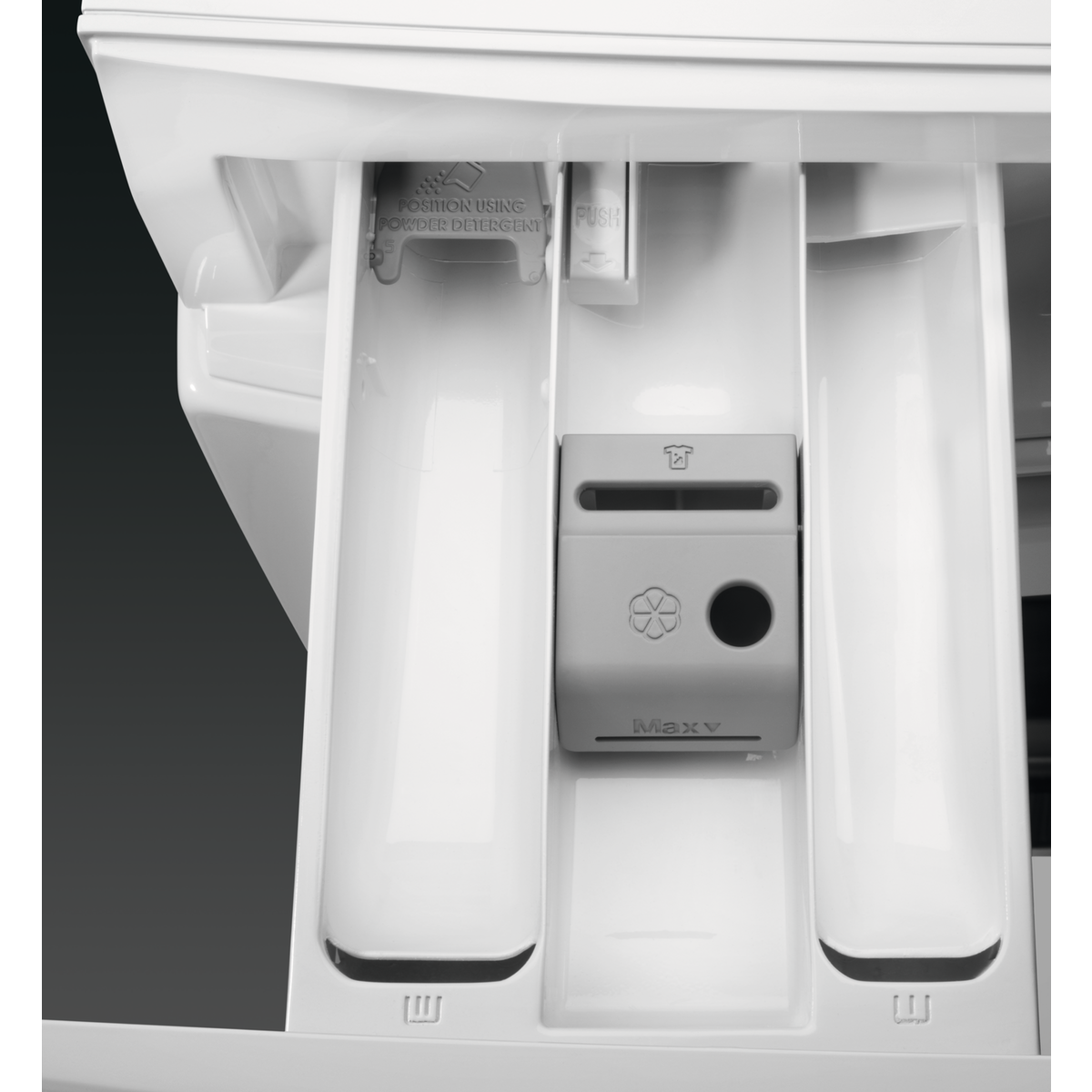 AEG LR834N96L 9kg Frontbetjent Vaskemaskine dobbelt sæbefoderal