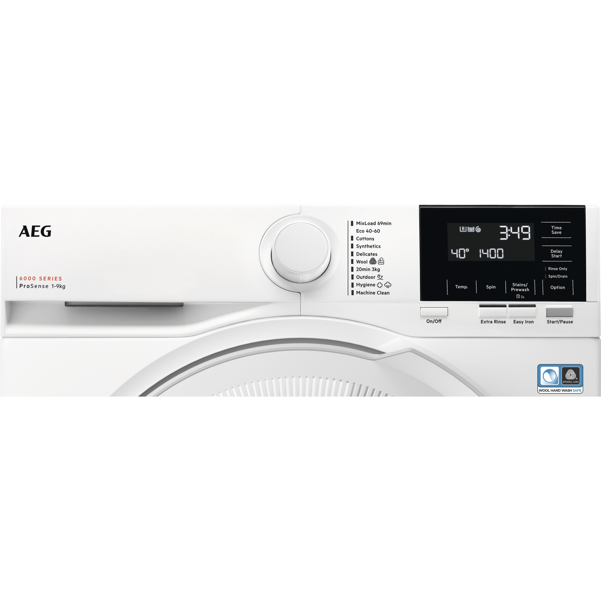 AEG LR622O94D - Frontbetjent Vaskemaskine