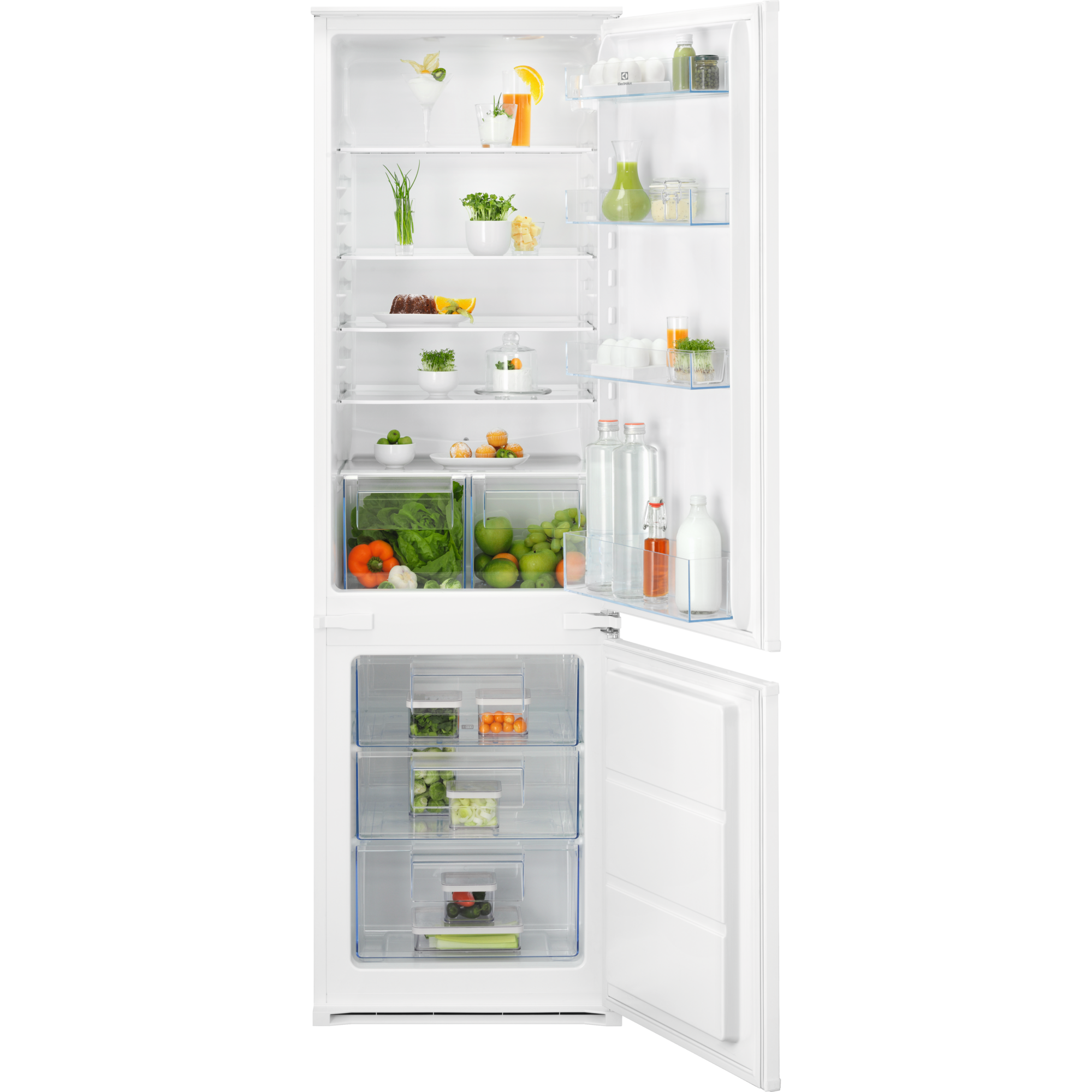 Electrolux LNS5LE18S - Integrerbart Køle-Fryseskab