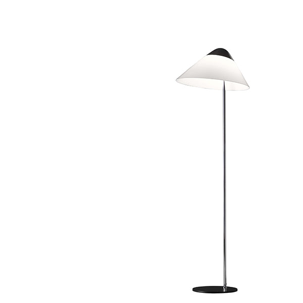 Opala Midi Gulvlampe Sort Ø42,5 - Pandul