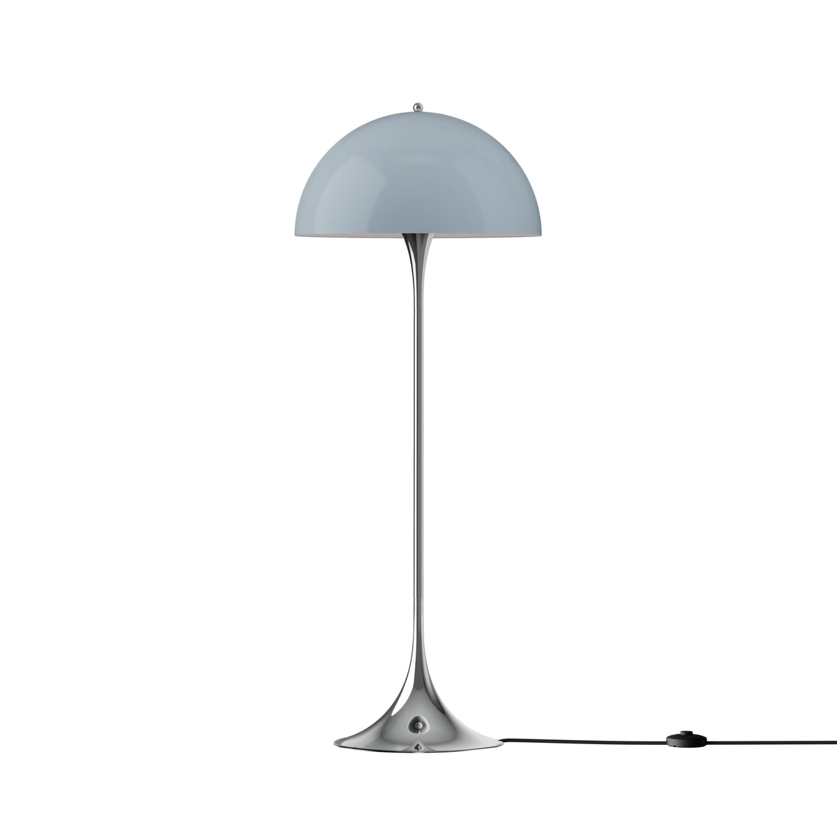 Panthella Ø50 Opal Blue Grey gulvlampe