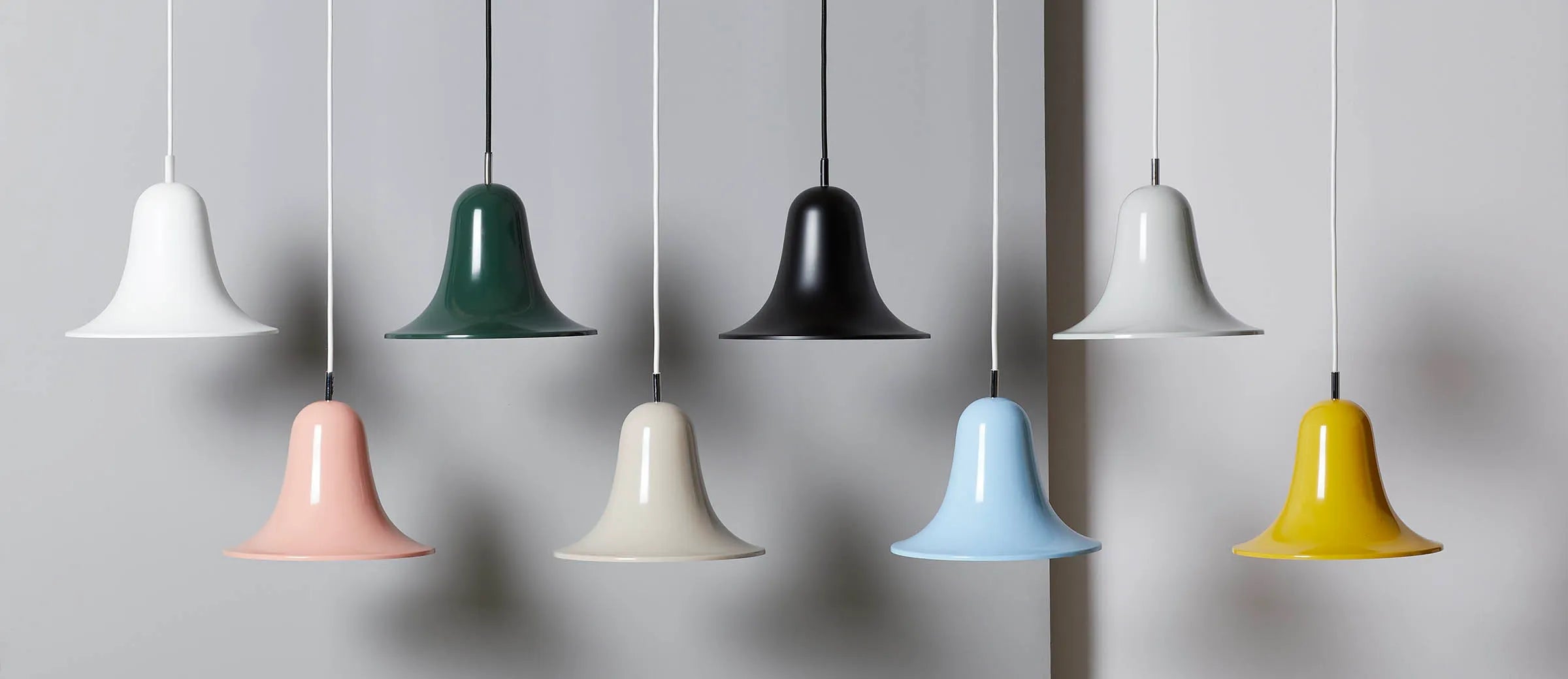 Verpan pendler i mange forskellige farver