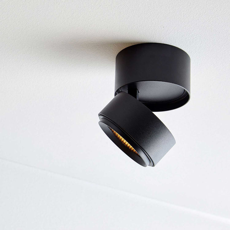 LOOM Design Ray spot sort LED lofts/væglampe