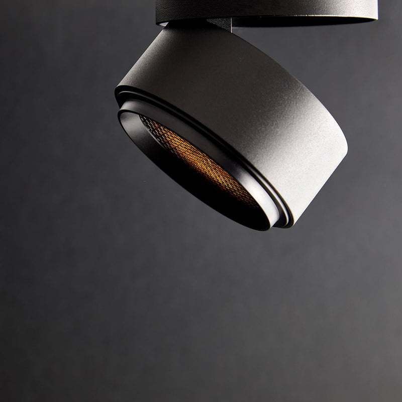LOOM Design Ray spot sort LED lofts/væglampe