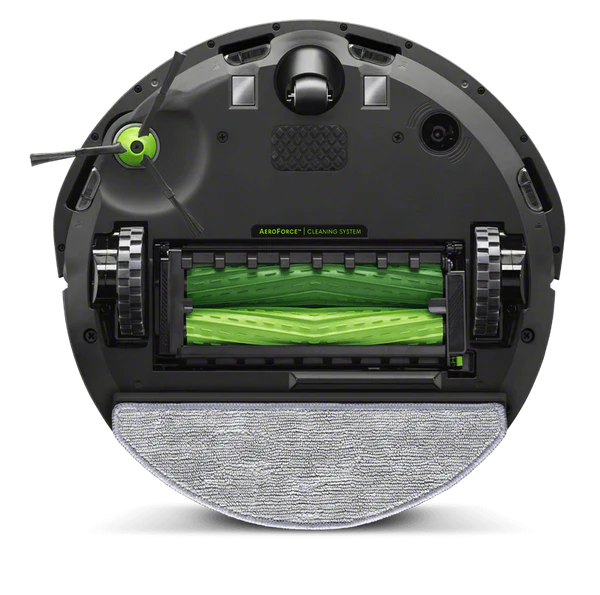 Undersiden af irobot i5178 combo maskine