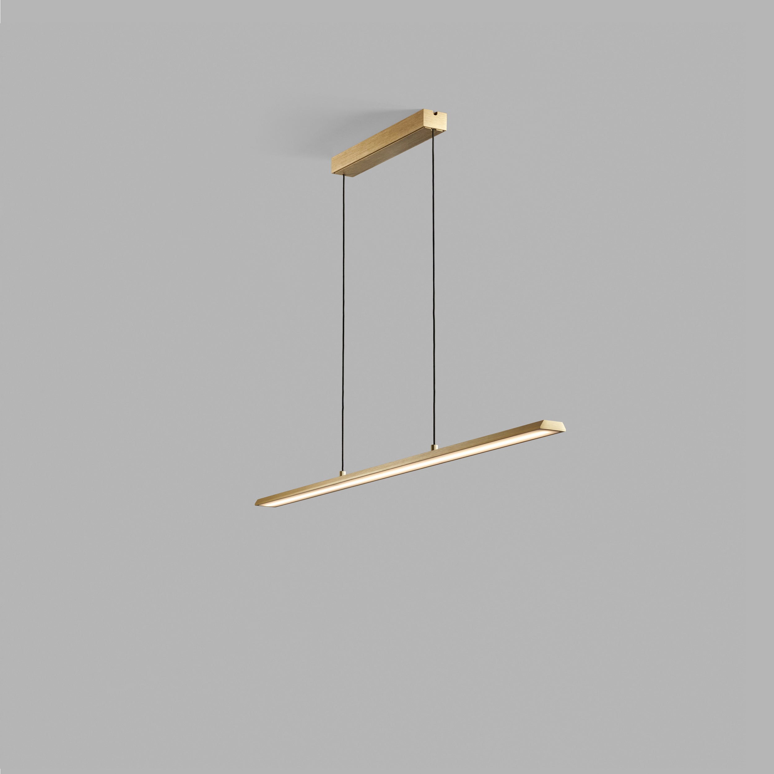 Light-Point slim pendel lampe i smukt messing