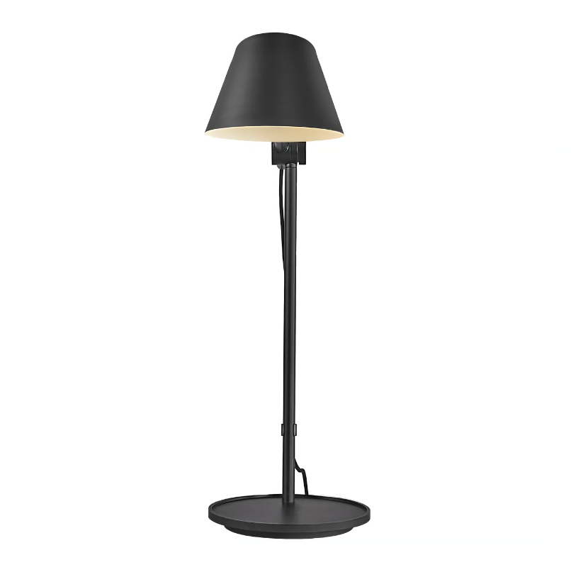 Stay Long E27 sort bordlampe