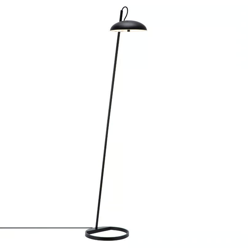 Versale 3 x G9 sort gulvlampe billede 4