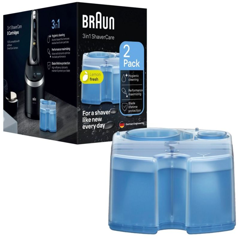 Braun rensevæske CCR2 - 2-pak Clean and Renew (2 x 170ml)