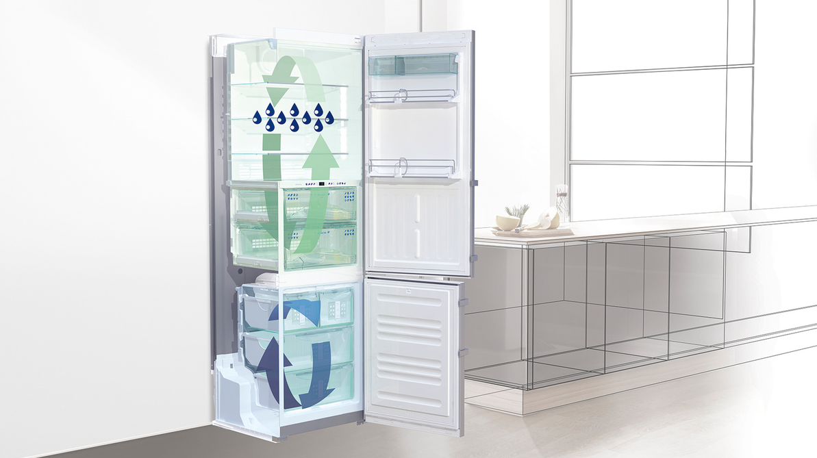 DuoCooling sørger med to komplet adskilte kølekredsløb for, at der ikke sker nogen luftudveksling i CTe 2531.