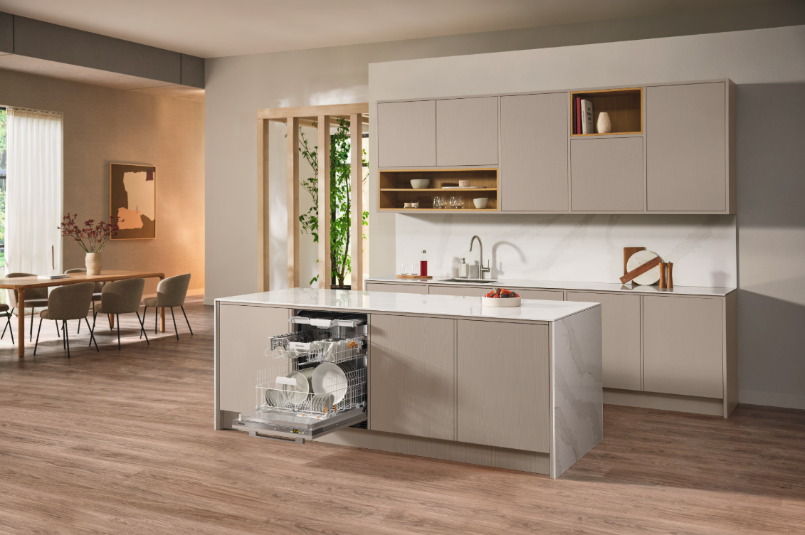 Miele G 5662 SCVi Active S fuldintegrerbar opvaskemaskine installeret i køkken