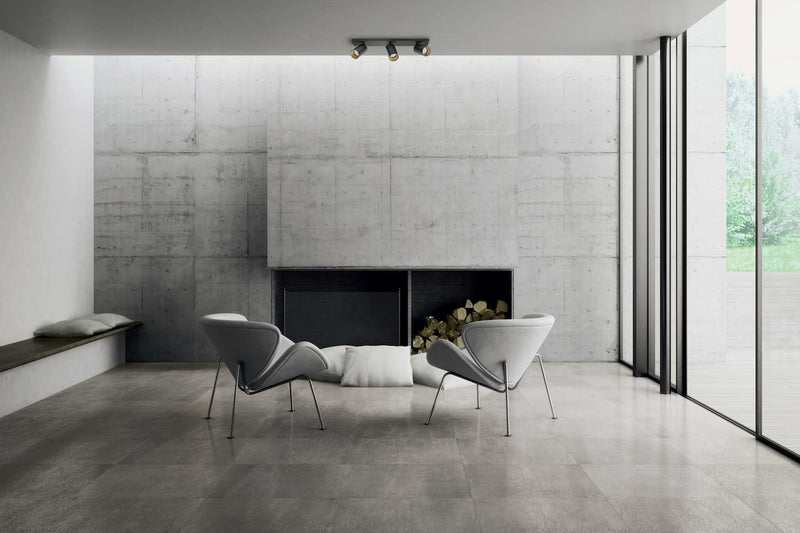 SpotOn3 GU10 fra Antidark i stilfuld minimalistisk stue