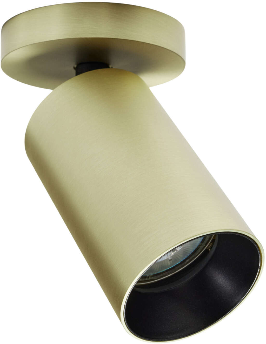 SpotOn Circle1 Loftslampe Messing billede 4